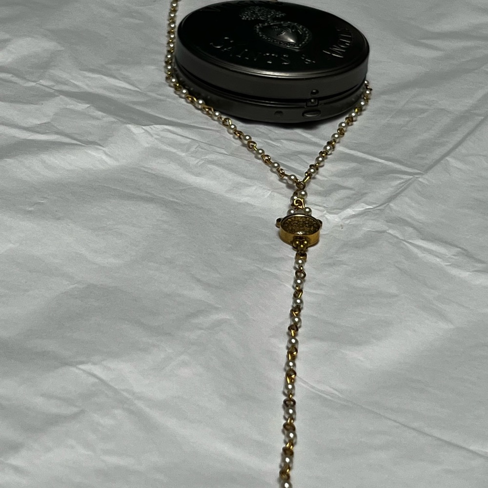 Gold  & Pearl necklace